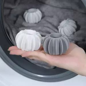 드럼 통돌이 세탁기 구김 엉킴 방지 실리콘 세탁볼 대형(6x4cm) 통돌이세탁볼