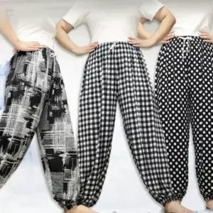 색랜덤 여자 데일리 여름 시원한 클래식 츄리닝바지 몸빼바 여름아이스바지