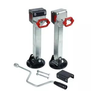 캠핑카 아웃 받침대 액세서리 소형 지지 다리 조절