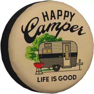 RV 캠핑카 여행용 트레일러 SUV 트럭 14인치용 스페어 타이어 커버 내후성 유니버설 휠 프로텍터