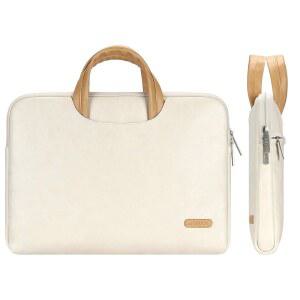 Arvok 15 15.6 16인치 방수 프리미엄 가죽 노트북 슬리브 핸들 및 지퍼 포켓 /노트북 컴퓨터 케이스 /울트라북 태블릿 서류 가방 휴대용 /파우치 스킨 커버 에이서 /Asus 전용