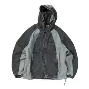 매장정품[브랜드명]트래블 TRAVEL 프론트 백 데님 윈드 브레이커 블랙TRTFSSWB38UC6101033