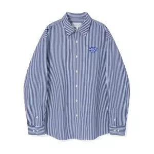 [국내매장정품] 와키윌리 WACKY WILLY 와펜 긴팔 셔츠 블루 WA2300SH01BL 151582