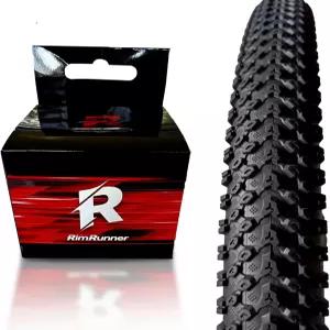 산악 자전거 타이어 - 검은색 단일 26인치 고무 고성능