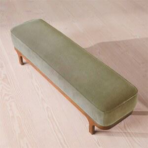 북유럽 심플 원목 패브릭 거실 벤치 드레스룸 신발 교환 의자 디자이너 나는 침대 끝 의자 소파 의자