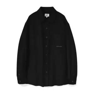 [국내매장정품] 와키윌리 WACKY WILLY 코듀로이 셔츠 블랙 MG2403SH12BK 149101