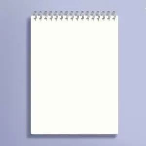 [문구/오피스] 무선 스프링 무지 상철 A5 노트