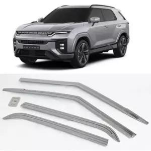 [CAR] 썬바이저 창문 4도어 크롬 선바이저 빗물받이 액티언