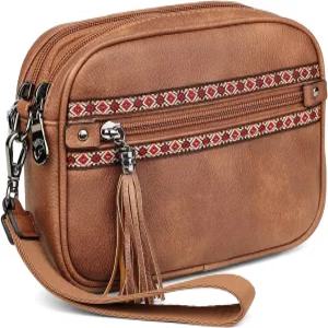 여성용 파데온 손목시계 지갑 지퍼 5개가 달린 디자이너 가죽 클러치 RFID 신용카드 소지자 휴대폰 정리함