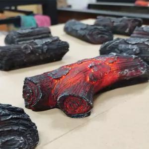 장작 모형 무드등