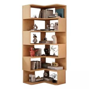 코너 책장 ㄱ자 수납장 거실 아이방 틈새 모서리 원목 우드 오픈형 화이트