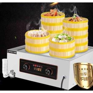 전기찜기 레스토랑 4구 뷔페 업소용찜기 찐빵 배식 가정용 계란 중탕기 경보 기본품