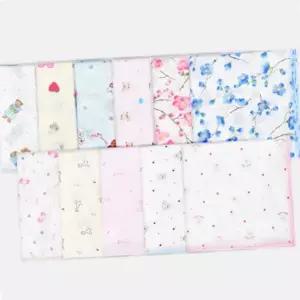 순면 깔끔한 디자인 손수건 엠보 가제 (10매)0105jt