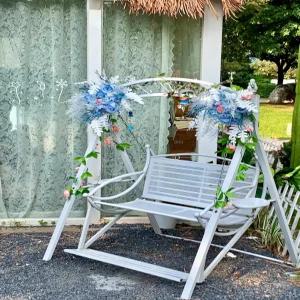 루보아 야외 흔들 펜션 공원 리조트 카페 정원 전원주택 호텔 의자 벤치 그