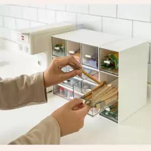 다용도서랍 적층식 정리함 서랍 데스크 홈카페 티백 다용도 미니 미니서랍