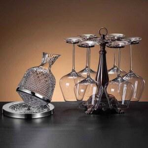 와인잔 디켄터 세트 장식 가정용 U자형 와인병 와인디켄터