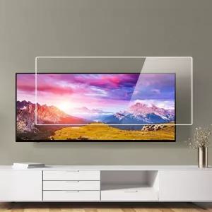 65인치 tv커버 보호 스크린 투명 필름 75인치 방진 가드 에어컨 야외