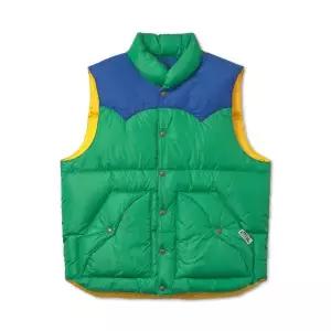 POLO RALPH LAUREN 내수 다운 웨스턴 베스트 - 그린