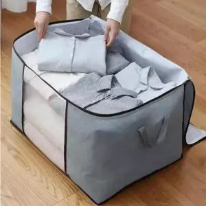 2개 의류박스 의류정리함 이불정리함 부직포