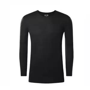 BYC 보디히트 베이직 남성 긴팔티 블랙 발열내복 DBS0147