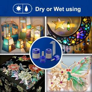 SHDIATOOL 연마 블록 그라인딩 밀링 비트 유리 조각 쉘 공예 로카일 M5 알렌 키 포함