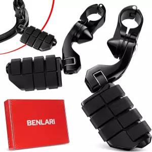 벤라리 하이웨이 페그 할리 데이비슨 투어링 스트리트 글라이드 로드 다이나 스포츠스터용 1.25인치 풋페그