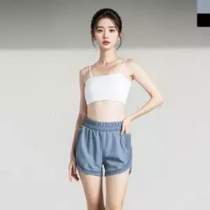 속바지투인원 3부쇼츠 쇼츠 애슬레져 YJDKSW02 NKJN 운동복 여자러닝쇼츠3부반바지