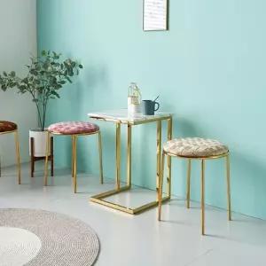 골드 사각 가구샘 400 H6441 테이블 인조대리석