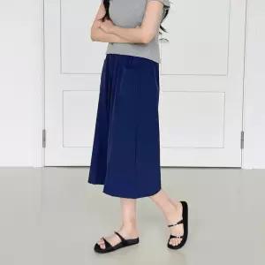 빅와이드 치마바지 자이븐 7부 아이스 SD-250625