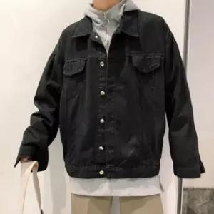 오버핏 IS-DN10 워싱 연청 남자청자켓 데님자켓