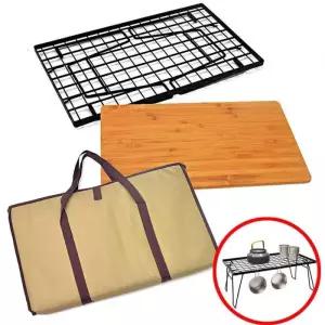 멀티 캠핑 베스트테이블 상판 아이스박스 받침대 거치대