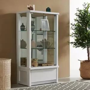 (착불) 유리진열장 장식장 거실 부엌 4단 전시