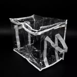 [생활] 36x27x31 투명 PVC 정리함 옷정리 장난감 인형 주머니