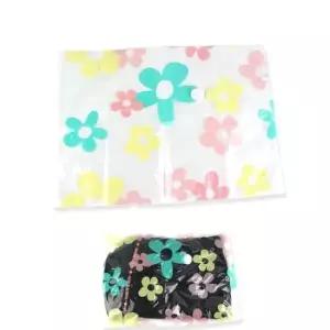[생활] 꽃무늬 진공 압축 팩 소형 이동식 수납백 여행용 압축포장팩