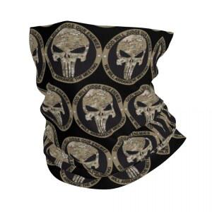 골프마스크 처벌 스켈레톤 해골 각반 남녀공용 UV 얼굴 가리개 겨울 반다나 스카프 하이킹용