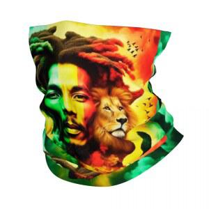 골프마스크 자메이카 레게 말리 반다나 워머 남녀공용 겨울 스키 튜브 스카프 각반 페이스 커버