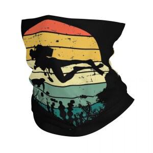 골프마스크 스쿠버 다이빙 다이버 겨울 머리띠 따뜻한 여성 남성 스키 러닝 튜브 스카프 페이스 반다나 각반