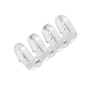 플라스틱스프링 정리루즈링 문서 제본 4홀 바인더 링 투명 바인더링 코일링 와이어링