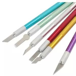 DIY 칼 스틸 블레이드 공예 수리 가죽 펜 취미 DIY 칼 스틸 블레이드 공예