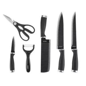 현이몰 가정용 주방 식칼 과도 주방칼 6종 세트 집들이 선물 신혼집 조리도구 요리도구 주방용품 가위