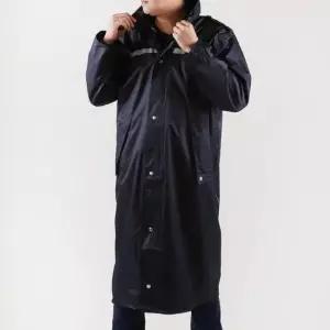 [의류] 방풍 남여공용 편한 롱코트우비 레인코트 방수 네이비