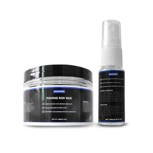 탄소 섬유 막대용 낚싯대 유지 관리 세트 - 윤활유 및 오일, 마찰 방지 습기 차단, 보관 가방 청소용