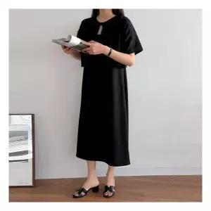 마미누리반팔리본세트 임부원피스 러블리 임부복 드레스 임산부하객룩 데일리룩 177086