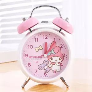 캐릭터 컬러풀 알람시계 아나로그 디자인