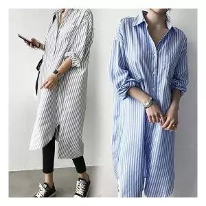 줄무늬 임부복 모닝셔츠 원피스 임산부 176956