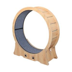 스크래쳐 나무색상 기구 내마모성 롤러 대형 무소음캣휠 긁기