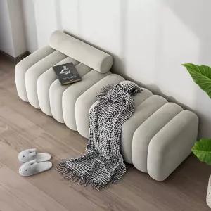 벨벳 현관벤치 소파 의자 라운지 스툴 거실 매장 벤치