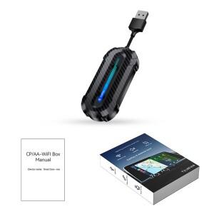 유선 카플레이  안드로이드 호환 오토 2 in 1 동글 플러그 앤 자동 연결  출고 시 차량용