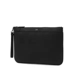 갤러리아 DBBA6E030BK 닥스 블랙 로고장식 소가죽 클러치백