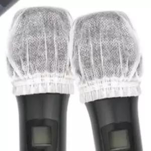 일회용 마이크 위생커버 마이크커버 흰색